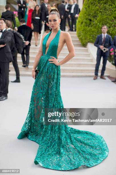 Liliana Matthaeus attends the amfAR Gala Cannes 2017 at Hotel du Cap-Eden-Roc on May 25, 2017 in Cap d'Antibes, France.