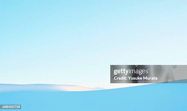 sand dunes at white sands national monument - nationalmonument white sands stock-fotos und bilder