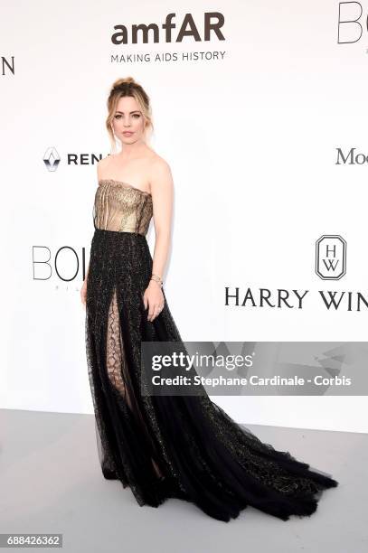 Melissa George arrives at the amfAR Gala Cannes 2017 at Hotel du Cap-Eden-Roc on May 25, 2017 in Cap d'Antibes, France.