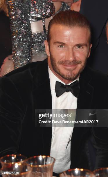 David Beckham attends the amfAR Gala Cannes 2017 at Hotel du Cap-Eden-Roc on May 25, 2017 in Cap d'Antibes, France.