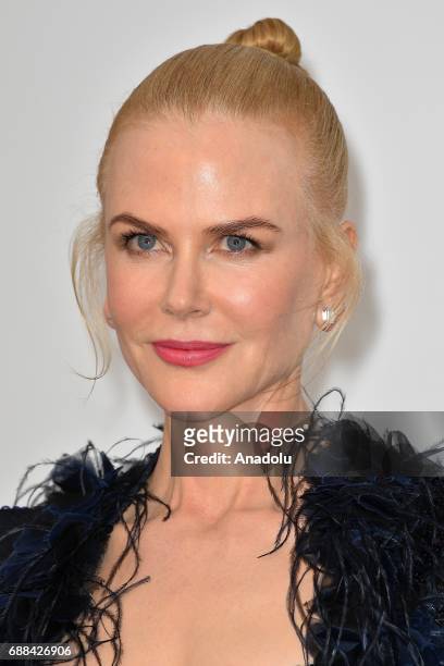 Nicole Kidman attends the Amfar Gala Cannes 2017 at Hotel du Cap-Eden-Roc on May 25, 2017 in Cap d'Antibes, France on May 25, 2017.