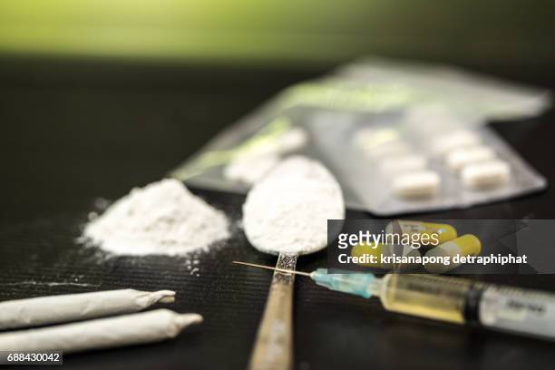 drugs - cocaine 個照片及圖片檔