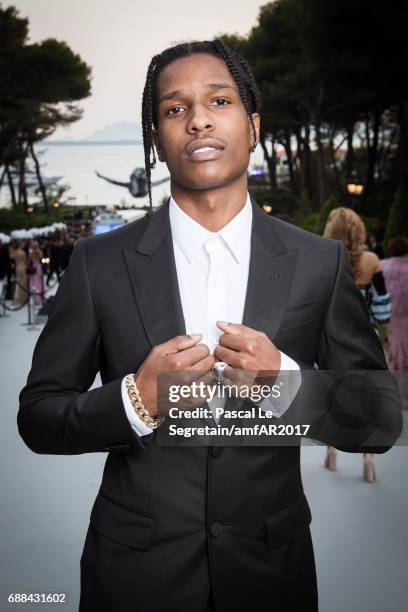 Rocky attends the amfAR Gala Cannes 2017 at Hotel du Cap-Eden-Roc on May 25, 2017 in Cap d'Antibes, France.