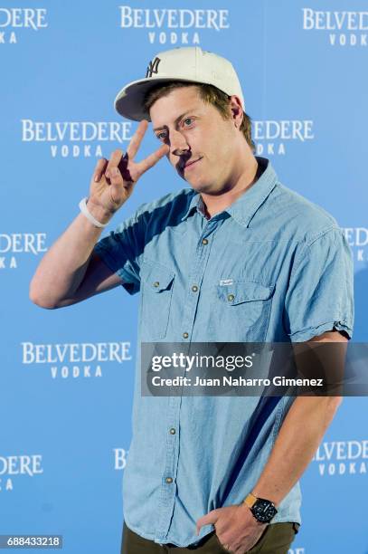 Gerard Estadella attends the Belvedere Vodka party at the Pavon Kamikaze Teather on May 25, 2017 in Madrid, Spain.