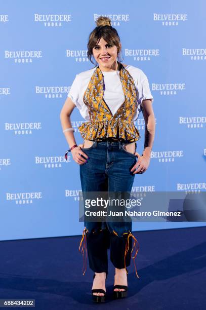 Angy Fernandez attends the Belvedere Vodka party at the Pavon Kamikaze Teather on May 25, 2017 in Madrid, Spain.