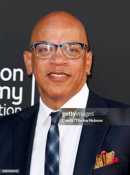 Rickey Minor attends the 38th College Television Awards at Wolf Theatre on May 24, 2017 in North Hollywood, California.