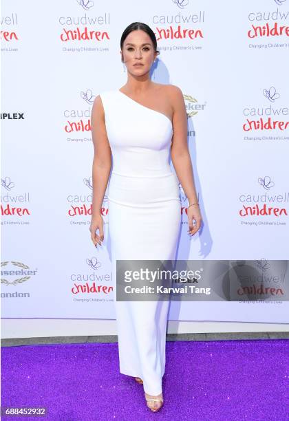 Vicky Pattison attends the Caudwell Children Butterfly Ball at Grosvenor House on May 25, 2017 in London, England.