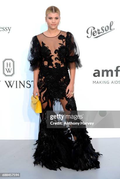 Sofia Richie arrives at the amfAR Gala Cannes 2017 at Hotel du Cap-Eden-Roc on May 25, 2017 in Cap d'Antibes, France.