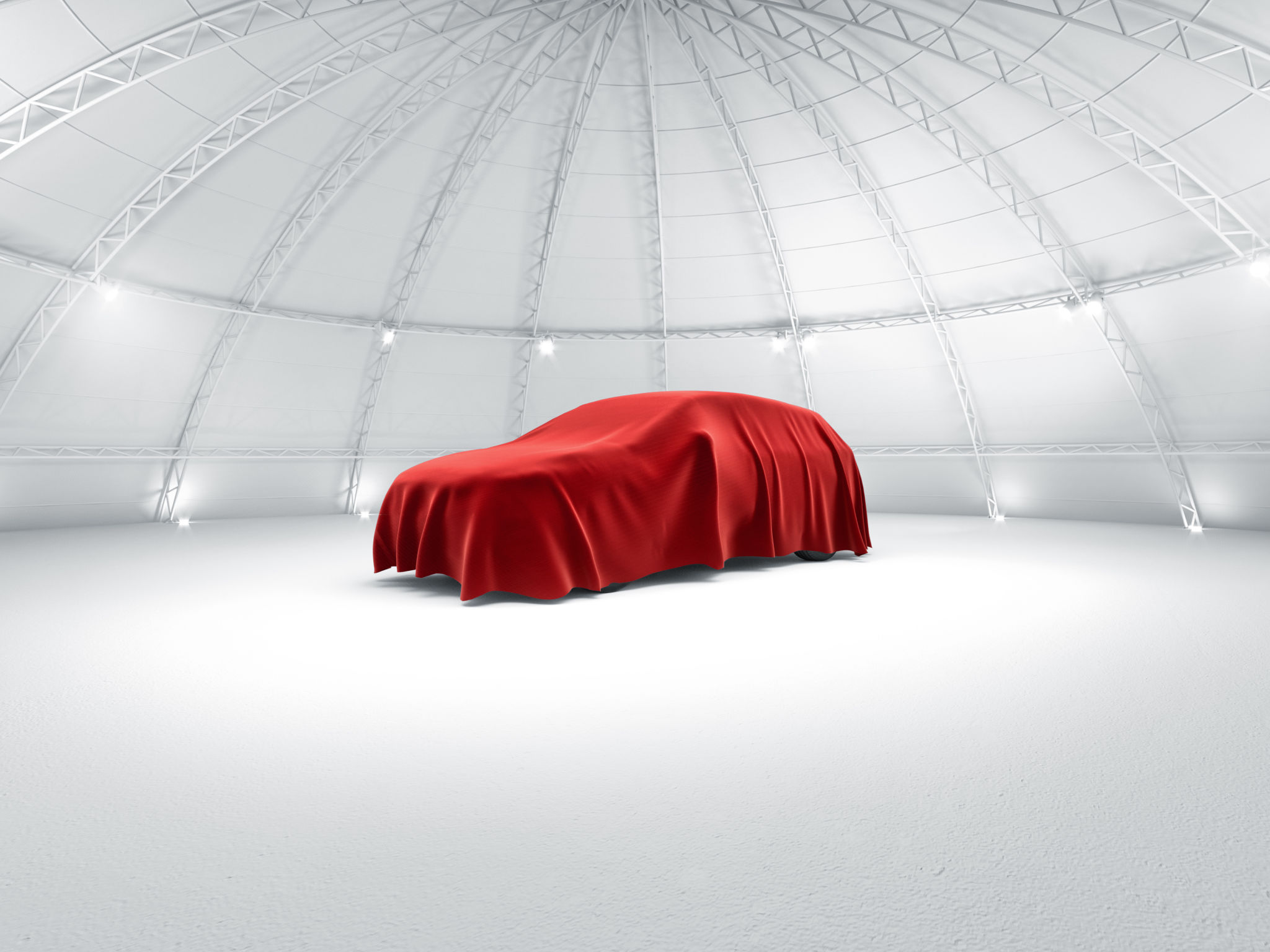 tent showroom