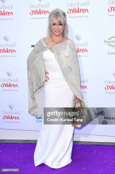 Jo Wood attends the Caudwell Children Butterfly Ball at Grosvenor House on May 25, 2017 in London, England.