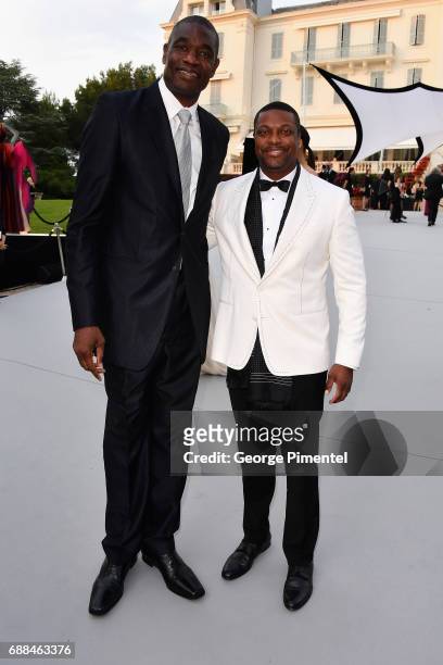 Chris Tucker attends the amfAR Gala Cannes 2017 at Hotel du Cap-Eden-Roc on May 25, 2017 in Cap d'Antibes, France.
