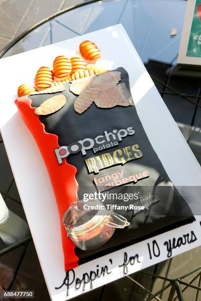 General view of atmosphere at Popchips 10th birthday with Lea Michele at W Hotel in Hollywood on May 25, 2017 in Los Angeles, California.