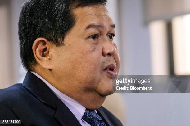 Nestor Espenilla, deputy governor and incoming governor of the Bangko Sentral ng Pilipinas, speaks during an interview in Manila, the Philippines, on...