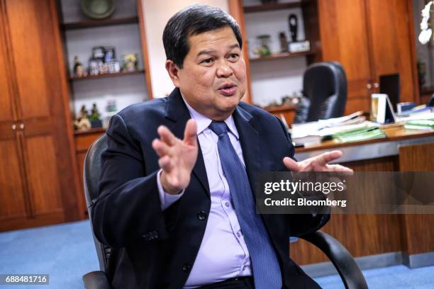 Nestor Espenilla, deputy governor and incoming governor of the Bangko Sentral ng Pilipinas, speaks during an interview in Manila, the Philippines, on...