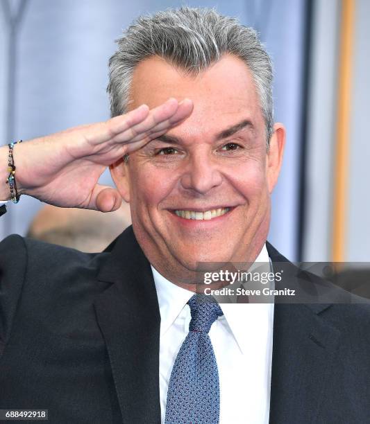 Danny Huston arrives at the Premiere Of Warner Bros. Pictures' "Wonder Woman" at the Pantages Theatre on May 25, 2017 in Hollywood, California.
