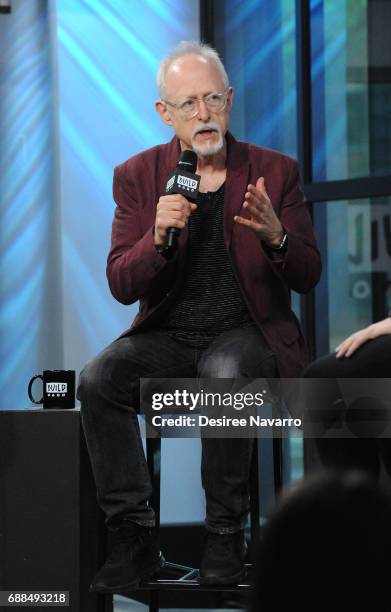 Playwright Robert Schenkkan attends Build the cast of 'Building The Wall' at Build Studio on May 25, 2017 in New York City.