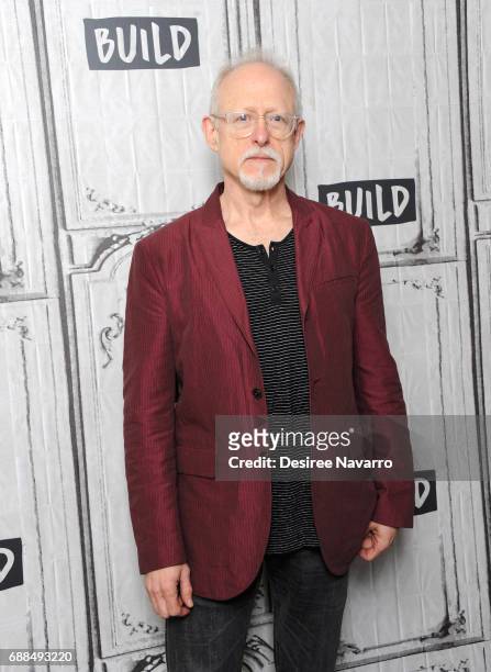 Playwright Robert Schenkkan attends Build the cast of 'Building The Wall' at Build Studio on May 25, 2017 in New York City.