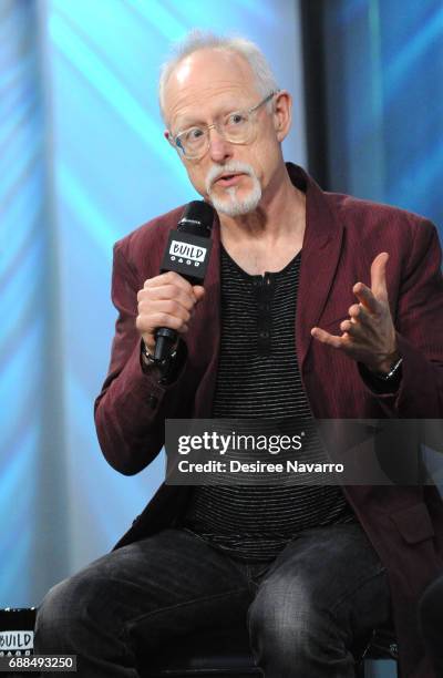 Playwright Robert Schenkkan attends Build the cast of 'Building The Wall' at Build Studio on May 25, 2017 in New York City.