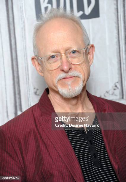Playwright Robert Schenkkan attends Build the cast of 'Building The Wall' at Build Studio on May 25, 2017 in New York City.