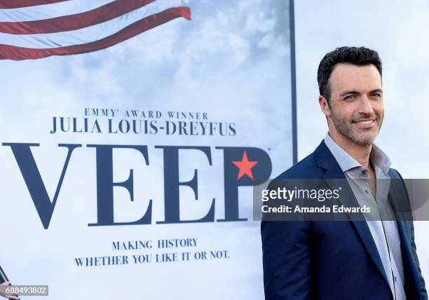 Actor Reid Scott arrives at HBO's "Veep" FYC Event at the Saban Media Center on May 25, 2017 in North Hollywood, California.