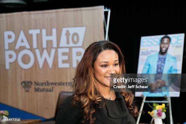Andrea Williams attends the Essence & Northwestern Mutual "Path To Power" Event at Morgan Manufacturing on May 25, 2017 in Chicago, Illinois.