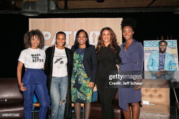 Erica Robinson, Autumn Merritt, Janice Jackson, Andrea Williams, and Lauren Williams attend the Essence & Northwestern Mutual "Path To Power" Event...