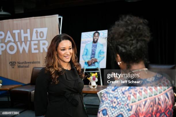 Andrea Williams attends the Essence & Northwestern Mutual "Path To Power" Event at Morgan Manufacturing on May 25, 2017 in Chicago, Illinois.