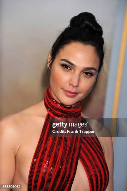 Actress Gal Gadot attends the premiere of Warner Bros. Pictures "'Wonder Woman" at the Pantages Theatre on May 25, 2017 in Hollywood, California.
