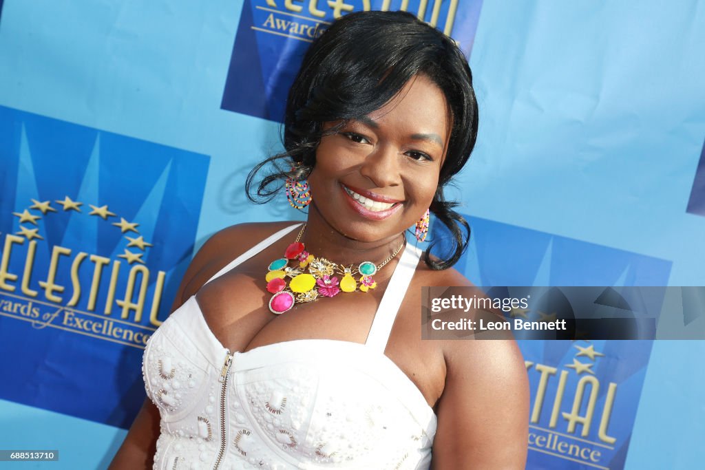 Actress Rae'Ven Larrymore Kelly attends the Celestial Awards Of... News