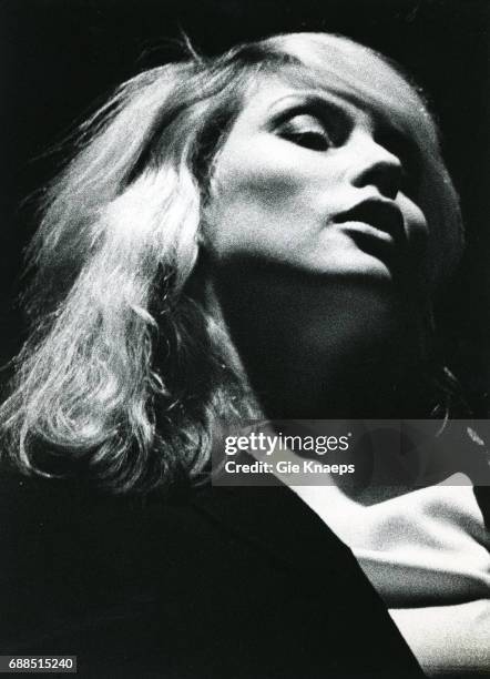 Blondie, Deborah Harry, Jazz Bilzen Festival, Bilzen, België, 1978.