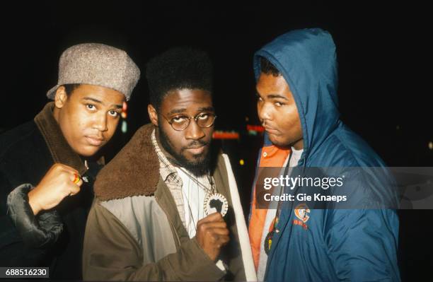 Kelvin Mercer, David Jude Jolicoeur, Vincent Mason, De La Soul, Paradiso, Amsterdam, Holland, .