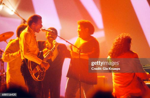 Chuck Berry, Lloyd Price, Chubby Checker, Little Richard, Diamond Awards Festival, Sportpaleis, Antwerpen- Belgium, .