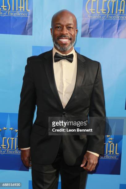 Actor Parnell Damone Marcano attends the Celestial Awards Of Excellence at Alex Theatre on May 25, 2017 in Glendale, California.