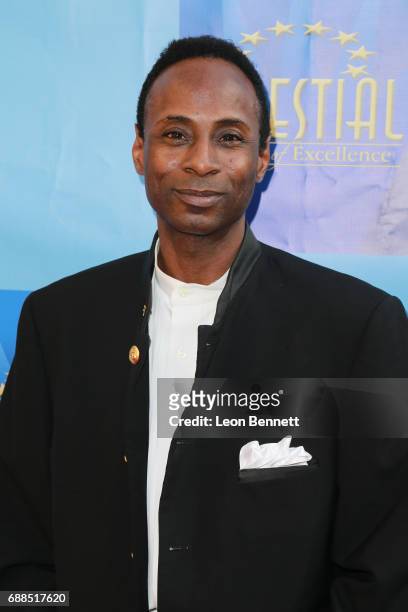 Pastor Manuel Johnson attends the Celestial Awards Of Excellence at Alex Theatre on May 25, 2017 in Glendale, California.