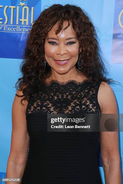 Actress Sheila Von Clark attends the Celestial Awards Of Excellence at Alex Theatre on May 25, 2017 in Glendale, California.