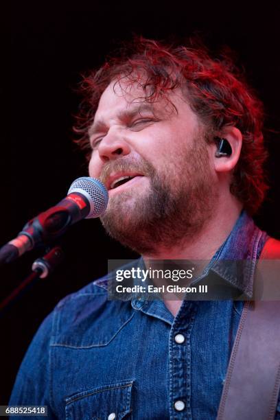 Frightened Rabbit Singer 84 Frightened Rabbit Performs At The Greek Theatre Stock Photos, High ...