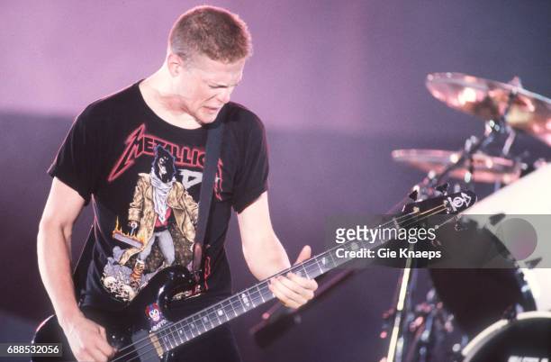 Metallica, Jason Newsted, Torhout/Werchter Festival, Torhout, Belgium, .