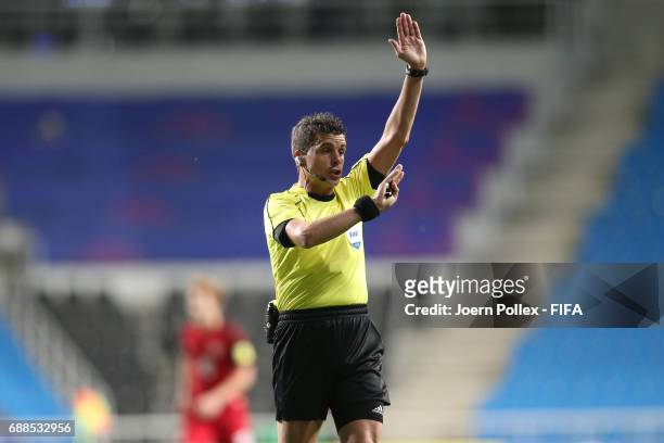 Andres Cunha during the FIFA U-20 World Cup Korea Republic 2017 group F match between Senegal and USA at Incheon Munhak Stadium on May 25, 2017 in...