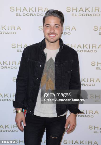 William Valdes is seen at the Shakira "El Dorado" Album Release Party at The Temple House on May 25, 2017 in Miami, Florida.
