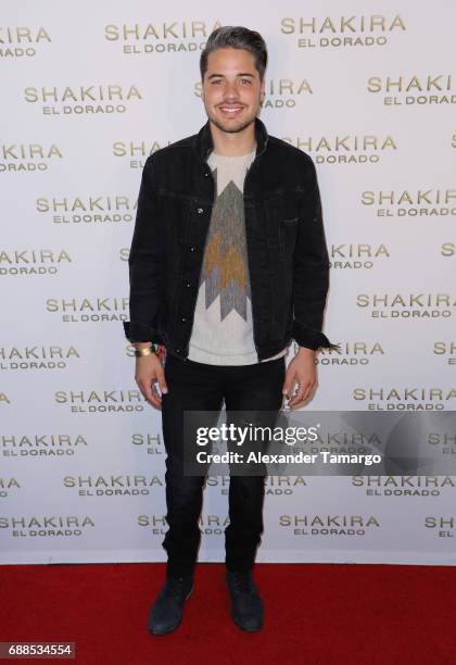 William Valdes is seen at the Shakira "El Dorado" Album Release Party at The Temple House on May 25, 2017 in Miami, Florida.