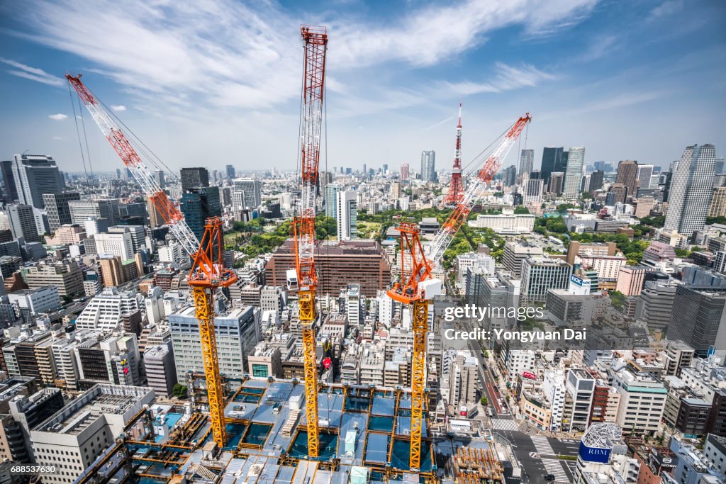 Construction Site in Tokyo