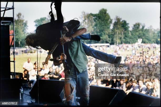 Nirvana, Kurt Cobain, Krist Novoselic, Pukkelpop Festival, Hasselt, Belgium, .