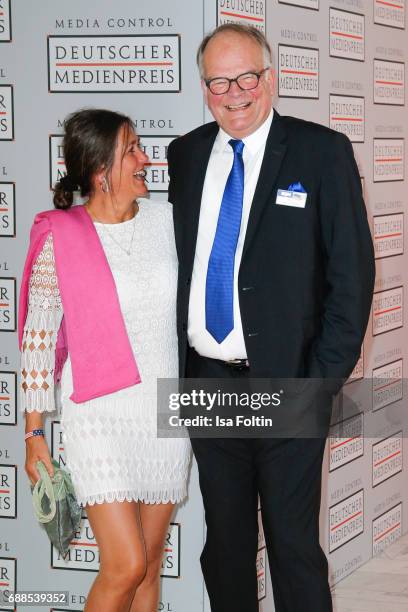 Elisabeth Fritzenkoetter and Andreas Fritzenkoetter during the German Media Award 2016 at Kongresshaus on May 25, 2017 in Baden-Baden, Germany. The...