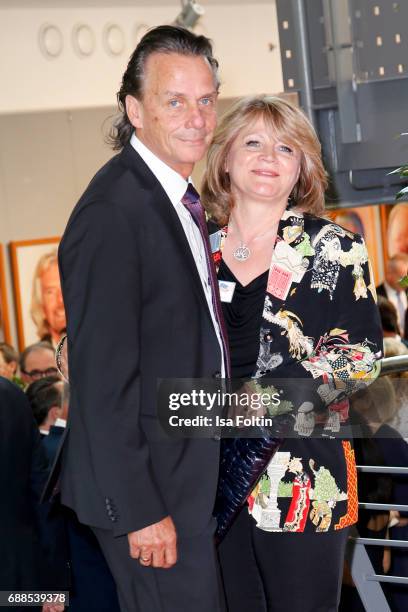 Business lady Alexandra Schoerghuber and her husband Bernd Werndl during the German Media Award 2016 at Kongresshaus on May 25, 2017 in Baden-Baden,...