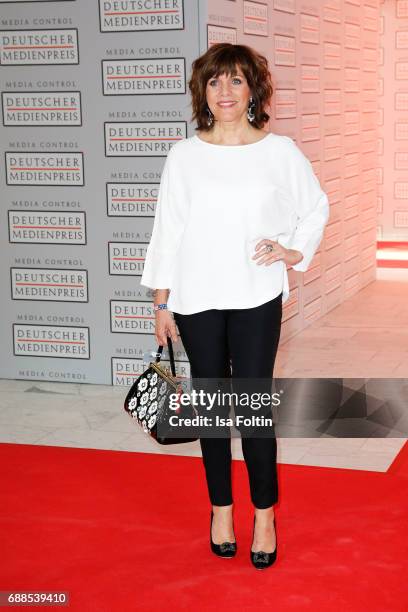 German presenter Birgit Schrowange during the German Media Award 2016 at Kongresshaus on May 25, 2017 in Baden-Baden, Germany. The German Media Award...