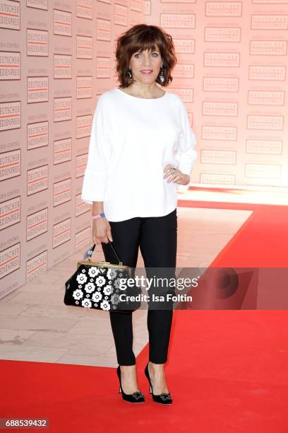 German presenter Birgit Schrowange during the German Media Award 2016 at Kongresshaus on May 25, 2017 in Baden-Baden, Germany. The German Media Award...