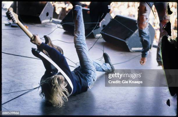 Nirvana, Kurt Cobain, Pukkelpop Festival, Hasselt, Belgium, .