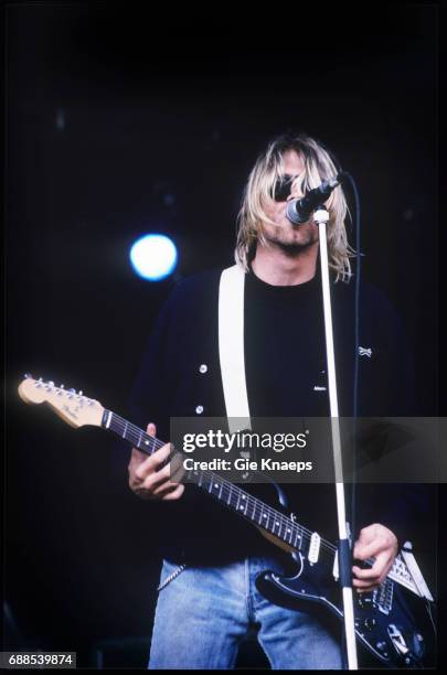 Nirvana, Kurt Cobain, Pukkelpop Festival, Hasselt, Belgium, .