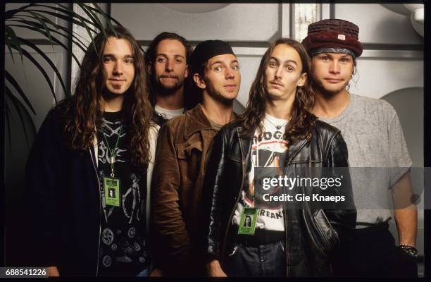 Pearl Jam, Eddie Vedder, Mike McCready, Jeff Ament, Stone Gossard, Dave Abbruzzese, Pinkpop Festival, Landgraaf, Holland, .