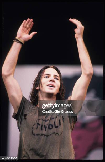 Pearl Jam, Eddie Vedder, Pinkpop Festival, Landgraaf, Holland, .